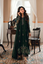 Azure 3 Piece Custom Stitched Suit - Green - LB31151