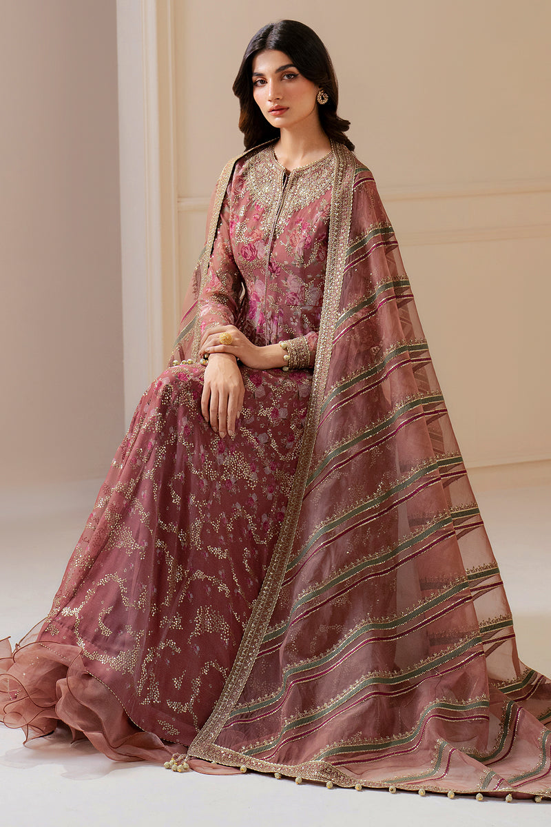 Jazmin 3 Piece Custom Stitched Suit - Pink - LB30009