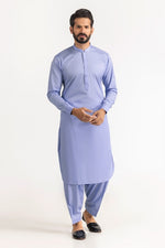 Gul Ahmed 2 Piece Custom Stitched Suit - Blue - LB30532