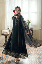 Azure 3 Piece Custom Stitched Suit - Black - LB31149