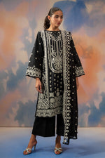 Beechtree 3 Piece Custom Stitched Suit - Black - LB31110