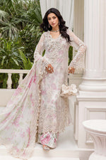 Maria.B 3 Piece Custom Stitched Suit - Off-White - LB30923