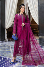 Maria.B 3 Piece Custom Stitched Suit - Purple - LB29668