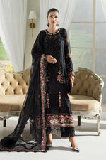 Maria.B 3 Piece Custom Stitched Suit - Black - LB30926