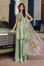 Maria.B 3 Piece Custom Stitched Suit - Green - LB31010