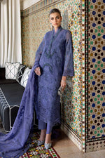 Maria.B 3 Piece Custom Stitched Suit - Purple - LB29683