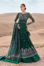 Maria.B 3 Piece Custom Stitched Suit - Green - LB29684