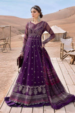 Maria.B 3 Piece Custom Stitched Suit - Purple - LB29685