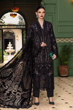 Maria.B 3 Piece Custom Stitched Suit - Black - LB31243