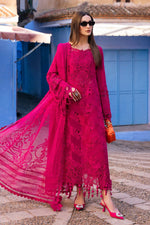 Maria.B 3 Piece Custom Stitched Suit - Pink - LB29672