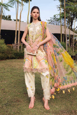 Maria.B 3 Piece Custom Stitched Suit - Yellow - LB31449
