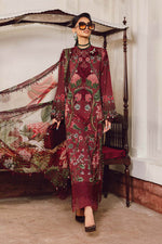 Maria.B 3 Piece Custom Stitched Suit - Red - LB31015