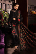 Maria.B 3 Piece Custom Stitched Suit - Black - LB31247