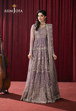 Asim Jofa 3 Piece Custom Stitched Suit - Purple - LB29506