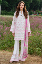 Jazmin 3 Piece Custom Stitched Suit - Pink - LB30401