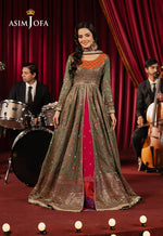 Asim Jofa 3 Piece Custom Stitched Suit - Green - LB29481