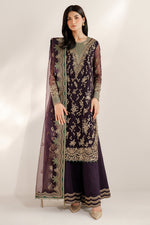 Jazmin 3 Piece Custom Stitched Suit - Purple - LB30664