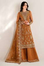 Jazmin 3 Piece Custom Stitched Suit - Brown - LB30663