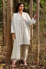 Gul Ahmed 3 Piece Custom Stitched Suit - Green - LB31191