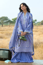 Gul Ahmed 3 Piece Custom Stitched Suit - Purple - LB31182