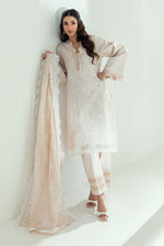 Gul Ahmed 3 Piece Custom Stitched Suit - Beige - LB31207