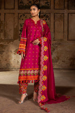 Gul Ahmed 3 Piece Custom Stitched Suit - Pink - LB31195