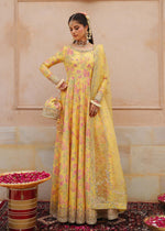 Kanwal Malik 3 Piece Pret Suit - Yellow - LB30766