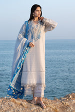 Gul Ahmed 3 Piece Custom Stitched Suit - Beige - LB31210