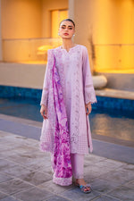 Azure 3 Piece Custom Stitched Suit - Purple - LB30436