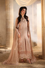 Azure 3 Piece Custom Stitched Suit - Beige - LB31078