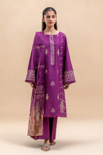 Beechtree 3 Piece Custom Stitched Suit - Purple - LB29987