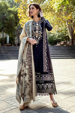 Mushq 3 Piece Custom Stitched Suit - Black - LB288972