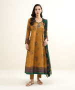 Sapphire 3 Piece Custom Stitched Suit - Rust - LB31391