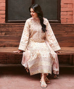 Sapphire 3 Piece Custom Stitched Suit - Off-White - LB31400