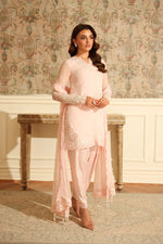 Azure 3 Piece Custom Stitched Suit - Pink - LB30979