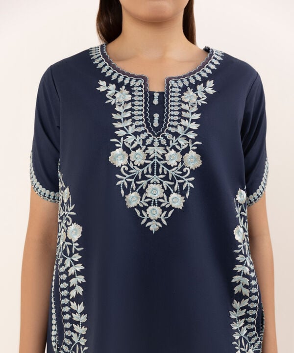 Sapphire 2 Piece Custom Stitched Suit - Blue - LB30747