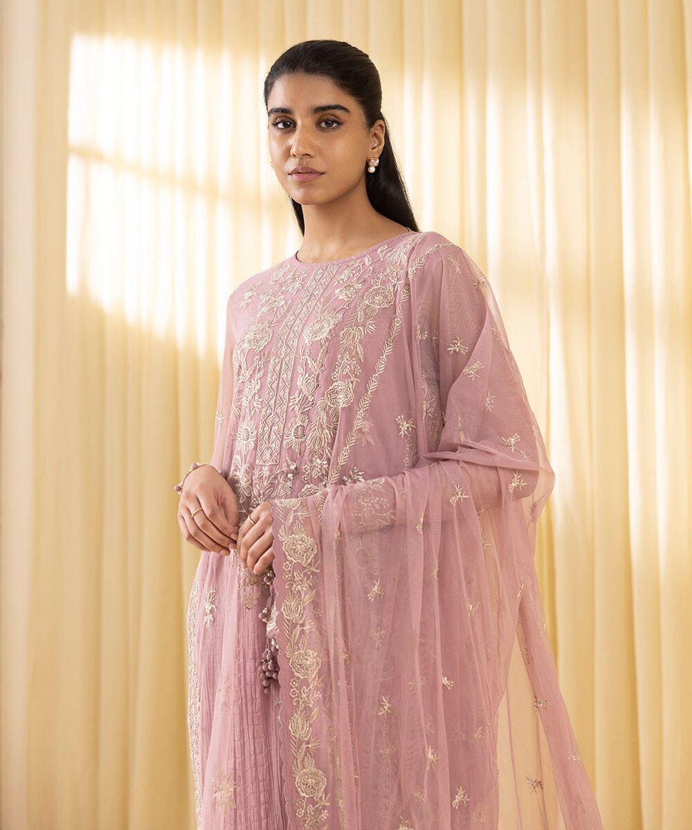 Sapphire 3 Piece Custom Stitched Suit - Pink - LB30180