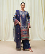 Sapphire 3 Piece Custom Stitched Suit - Blue - LB30794