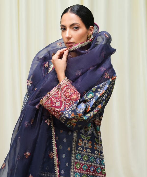 Sapphire 3 Piece Custom Stitched Suit - Blue - LB30794