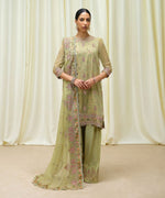 Sapphire 3 Piece Custom Stitched Suit - Green - LB30810