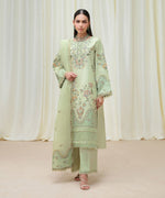 Sapphire 3 Piece Custom Stitched Suit - Green - LB30811