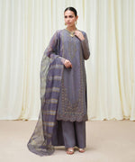 Sapphire 3 Piece Custom Stitched Suit - Purple - LB30807