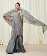 Sapphire 3 Piece Custom Stitched Suit - Gray - LB30791