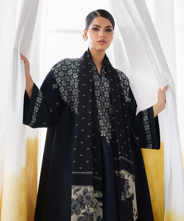 Sapphire 2 Piece Custom Stitched Suit - Black - LB30542
