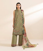 Sapphire 3 Piece Custom Stitched Suit - Green - LB30114