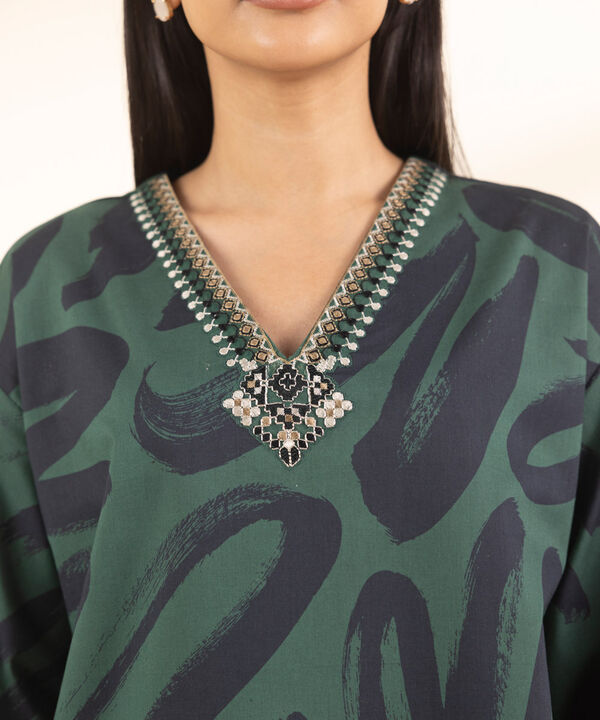 Sapphire 3 Piece Custom Stitched Suit - Green - LB30080