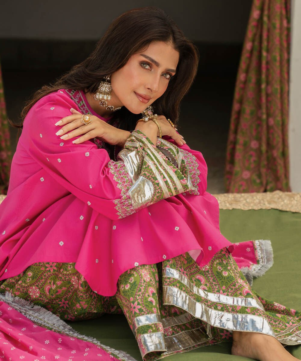 Sapphire 3 Piece Custom Stitched Suit - Pink - LB30136