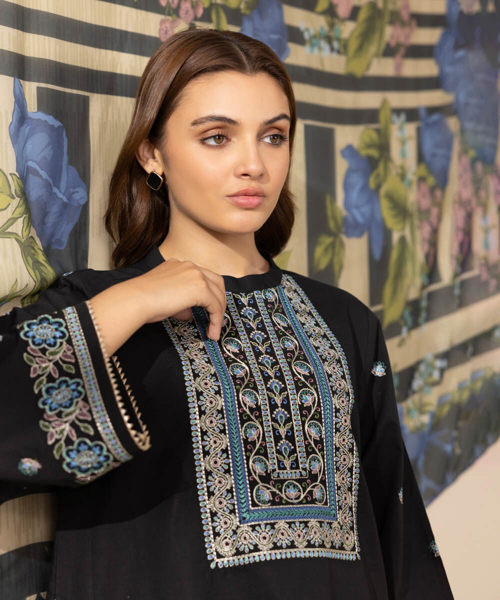 Sapphire 3 Piece Custom Stitched Suit - Black - LB30198