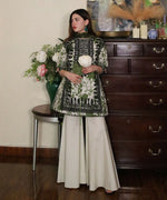 Sapphire 3 Piece Custom Stitched Suit - Green - LB30857