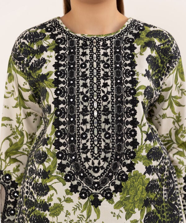Sapphire 3 Piece Custom Stitched Suit - Green - LB30857